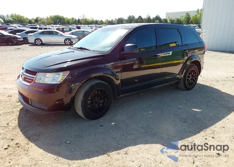 2013 Dodge Journey American Value Pkg z USA, uszkodzony, nr VIN 3C4PDCAB5DT538867